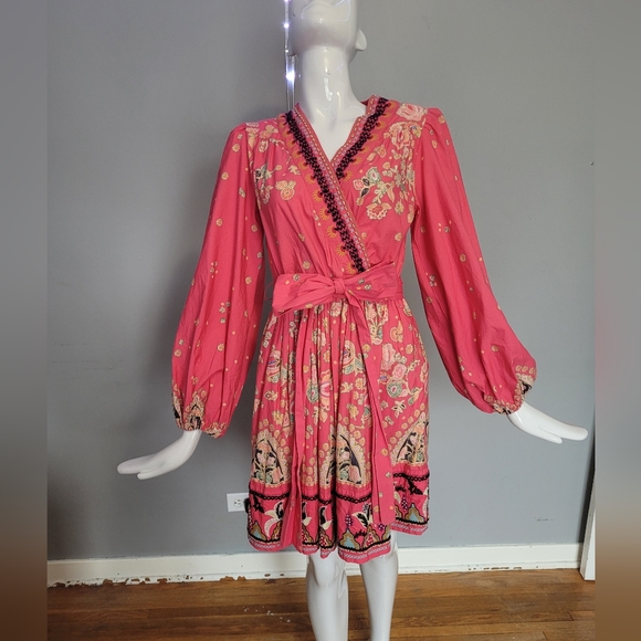 Anthropologie Raquel Embroidered Mini Dress, BNWT, Size XS - Picture 2 of 12